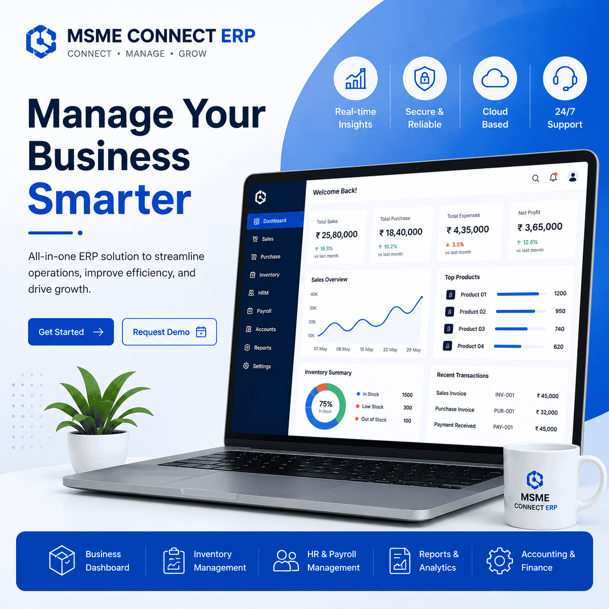 ERP Dashboard